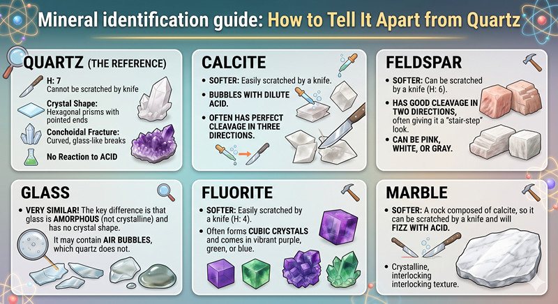How to Tell It Apart from Quartz